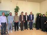 دیدار مدیرکل بنیاد شهید و امور ایثارگران استان مرکزی با کارکنان بنیاد شهرستان دلیجان