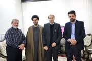 دیدار مدیرکل بنیاد مرکزی با جانباز سرافراز «حاج علی فکور»