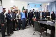 معارفه معاونین فرهنگی و اداری و مالی بنیاد شهید و امور ایثارگران شهرستان اراک