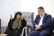 دیدار استاندار مرکزی با خانواده گرانقدر شهیدان «جعفرآبادی و اسفندانی»