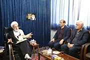 دیدار مدیرکل بنیاد شهید و امور ایثارگران استان مرکزی با نماینده ولی‌فقیه در استان و امام جمعه اراک