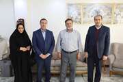 دیدار و دلجویی مدیرکل بنیاد مرکزی از جانباز سرافراز «رضا یوسفی تبار»