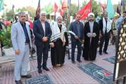  عطر افشانی و گلباران قبور مطهر شهدا به یاد شهدای «غریب بی نشان»