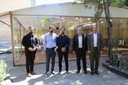 بازدید مدیرکل بنیاد شهید و امور ایثارگران استان مرکزی از طرح خوداشتغالی فرزند شهید 