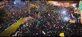 حضور با صلابت و بصیر مردم انقلابی و ولایی اراک در شب های قدر انقلاب در میدان شهدا