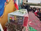 مراسم تشییع سروان شهید مدافع وطن «پدرام صالحی» در شهرستان زرندیه