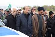مراسم تشییع پیکر مطهر سردار شهید «عباس کبیری» در روستای اندیس از توابع شهرستان ساوه