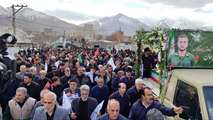 برگزاری مراسم تشییع و خاکسپاری پیکر پاک سرباز وطن، شهید «محمد مهدی امانی» در شهرستان شازند 
