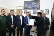 دیدار استاندار مرکزی با خانواده شهیدان والامقام شیخی و حیدری 